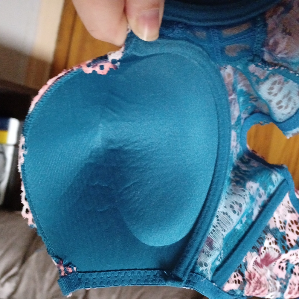 Floral padded wire bustier - Picture 5 of 5